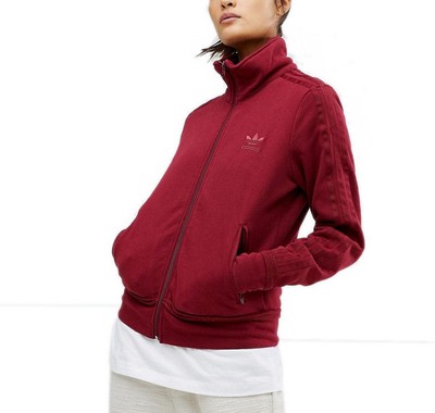 adidas originals red tracksuit womens